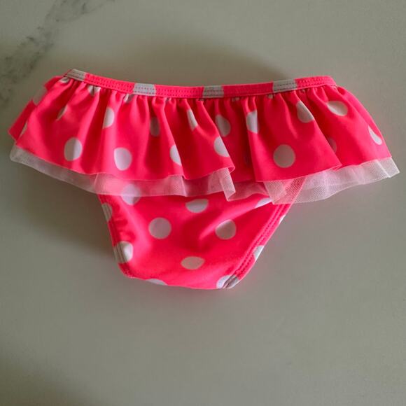 Cat & Jack Polka Dot Ruffle Swimsuit - Size 2T - Picture 5 of 7